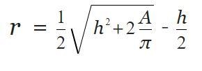 6.The curved surface area of a cylinder is 216π. If its height is 18cm,then what will-example-1