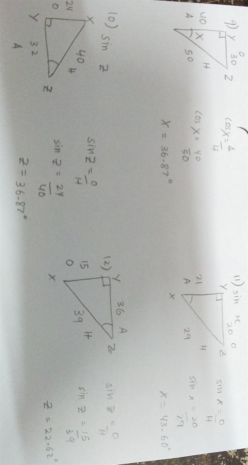 Find the value of each trigonometric ratio part 3​-example-1