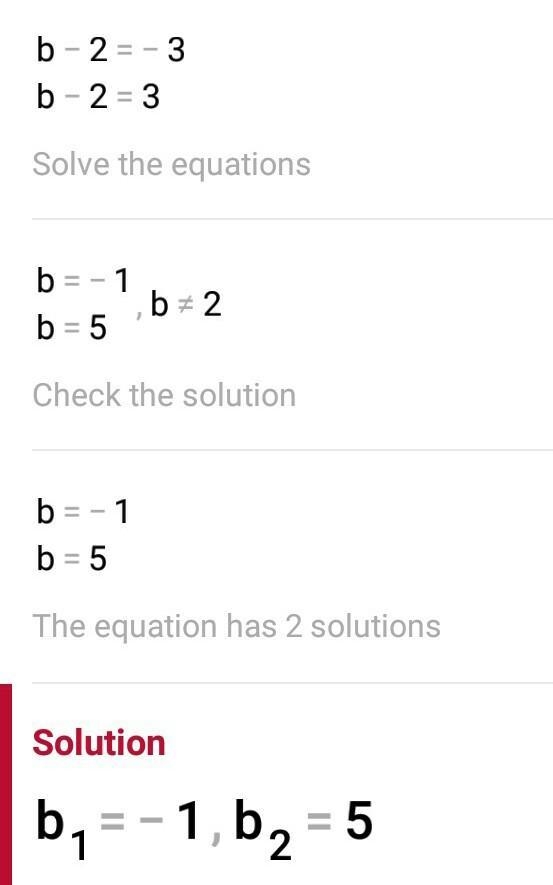 B -2 = 9/b-2 Answer ?-example-2