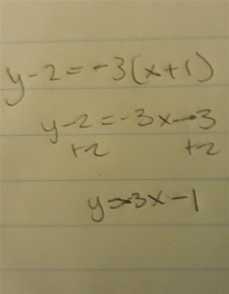 What is the equation of this line in slope-intercept form? pls answer asap I need-example-1