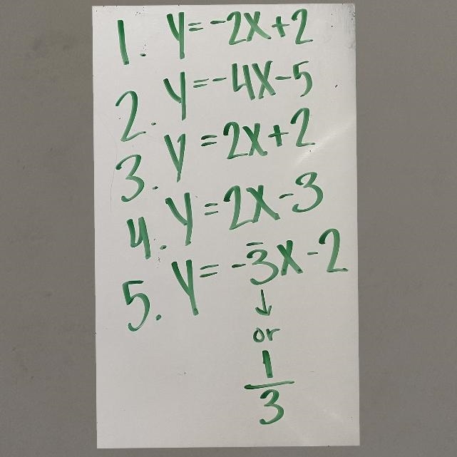 \boxed{Please\;answer\;the\;following...} What\;is\;the\;slope,\;y\;intercept\;and-example-1