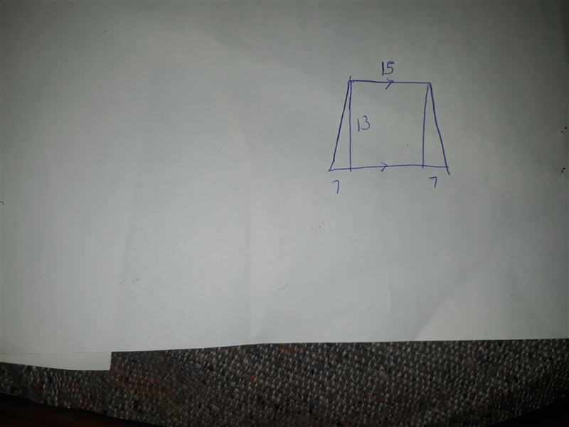 What is the area of the trapezoid with height 13 units? Enter your answer in the box-example-1