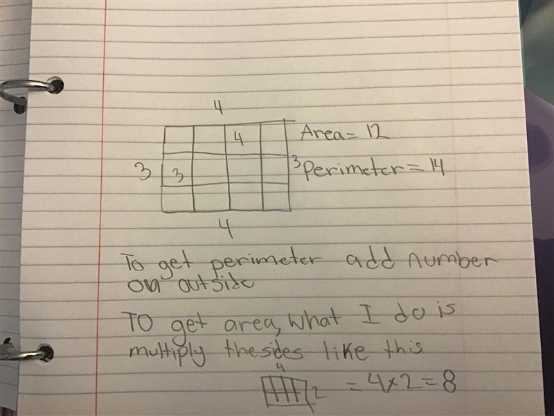 I dont understand area and perimeter ​-example-1