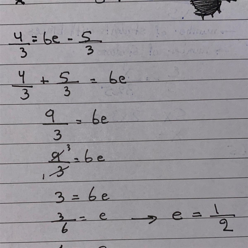 4/3=-6e-5/3 I know this is easy but i could use some help!-example-1