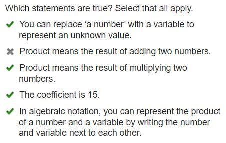 Which statements are true? Select that all apply. You can replace ‘a number’ with-example-1