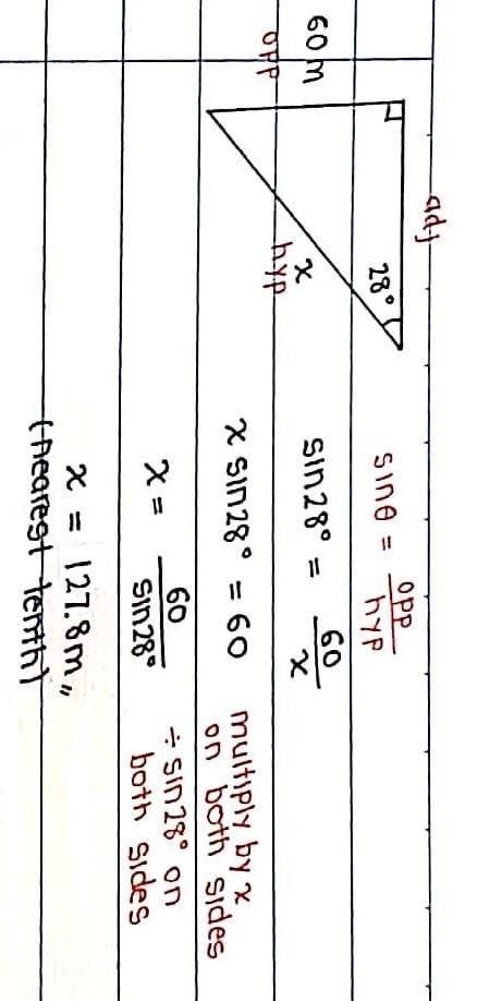 Find the value of x. Round the length to the nearest tenth, & plz show your work-example-1