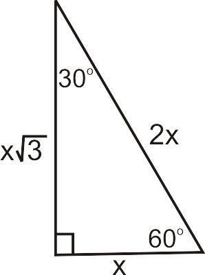 Which of the following are true statements about 30 6090 triangle-example-1