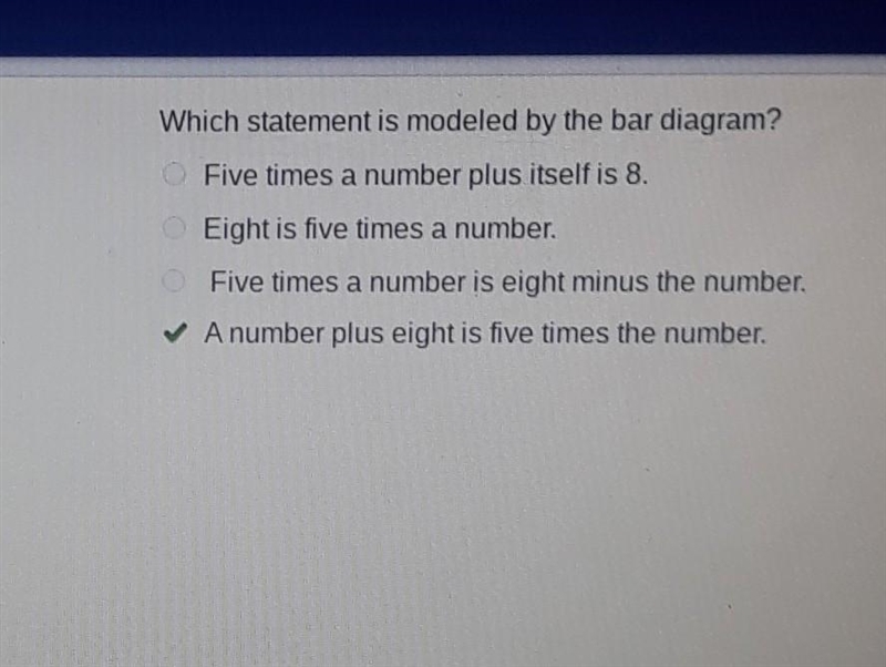 7 is a solution to the equation 3n + 9 = 33. The sum of negative five plus three times-example-1