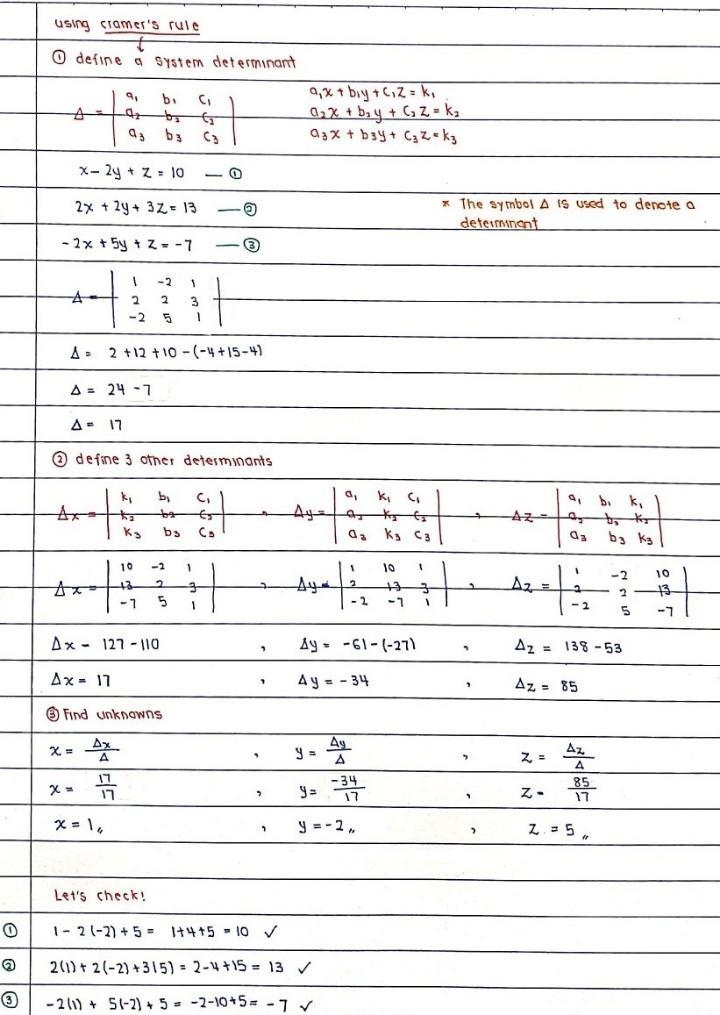 Three Variables LINEAR EQUATION​-example-1