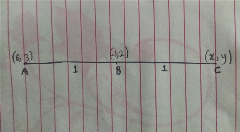 A, B, and C are collinear, and B is between A and C. The ratio of AB to AC is 1:2 If-example-1