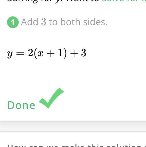 Y – 3 = 2(x + 1) Help...-example-1