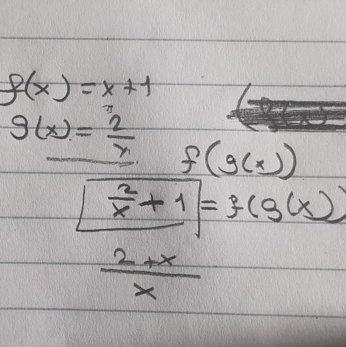 Select the correct answer. Consider these functions: f(x) = x + 1 g(x)=1 Which polynomial-example-1