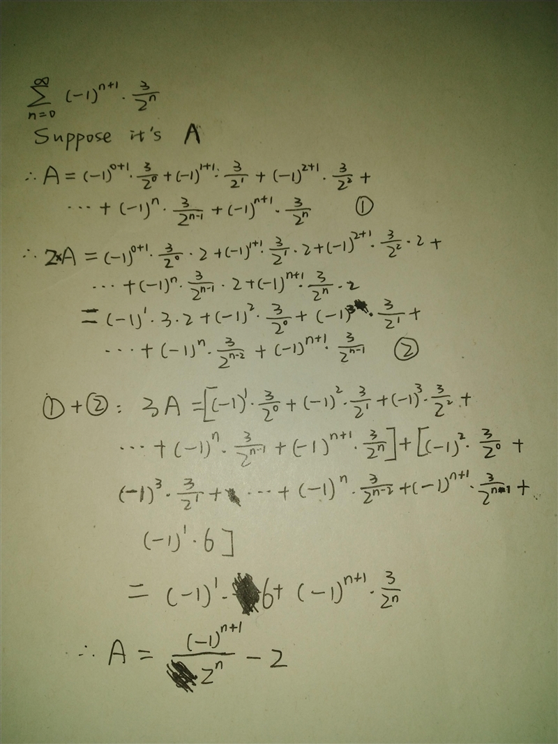 Please help!! find the sum of the series-example-1