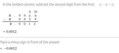 0.0028 - 0.004 i dont know what to do​-example-1