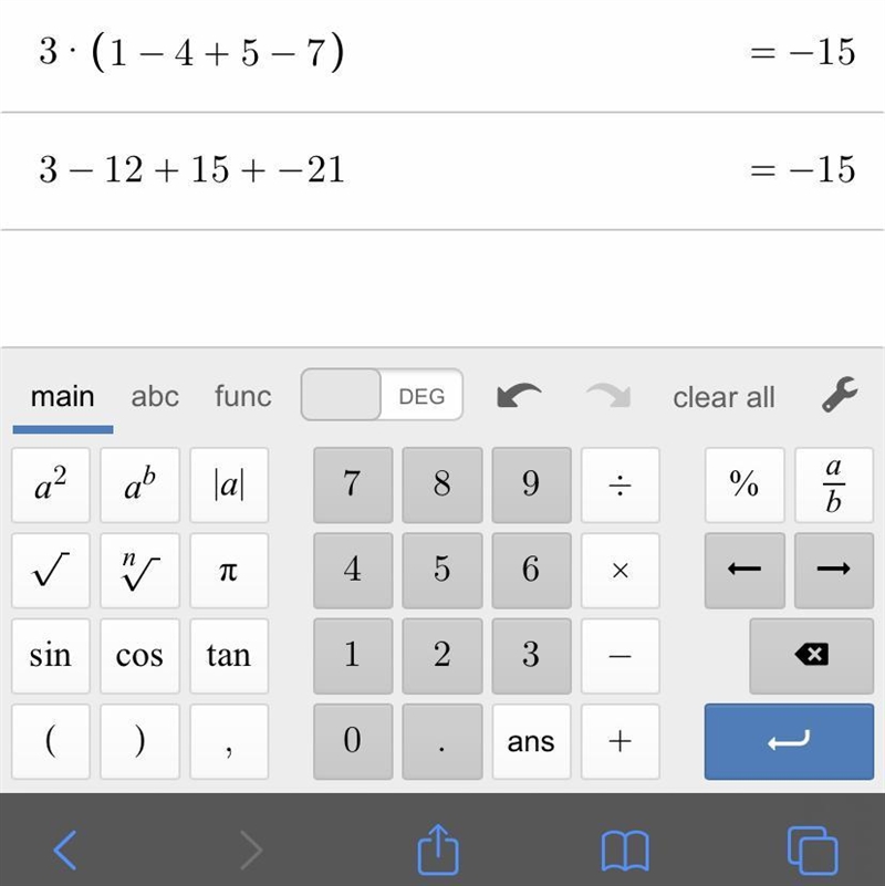 What is the product? 3•[1 -4 5 -7]-example-1