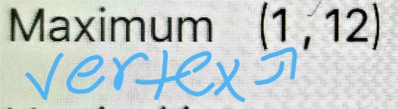 Which statement is correct with respect to f(x) = -3|x − 1| + 12? A. The V-shaped-example-1