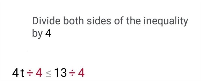 What is the answer for 4t≤13-example-1