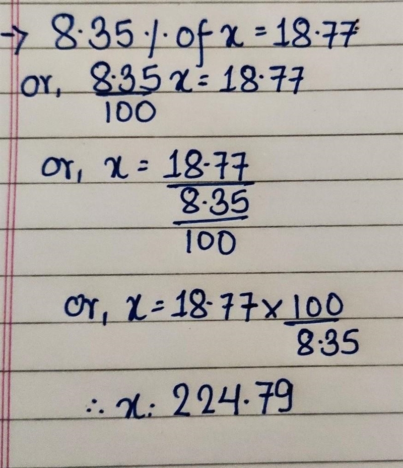 8.35% of what amount is 18.77​-example-1