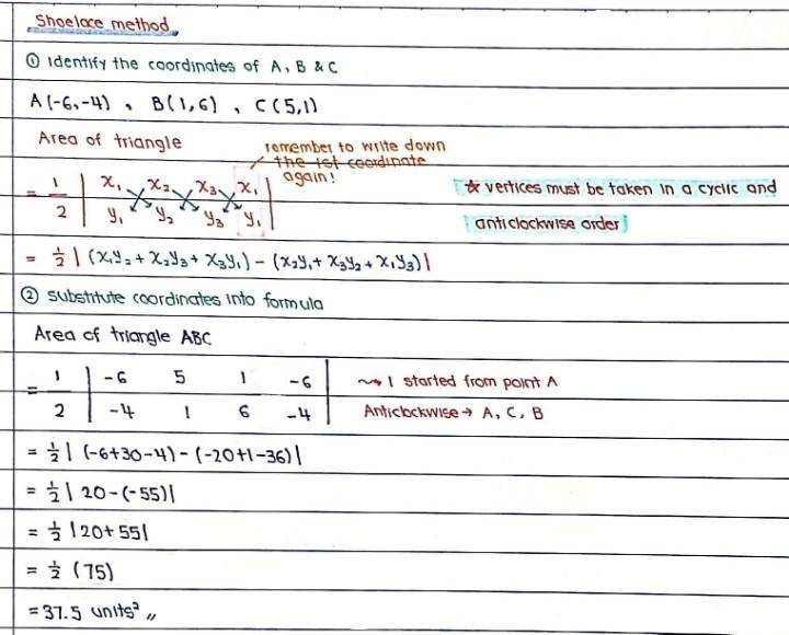 Find the area of triangle ABC. Explain your steps in detail-example-1