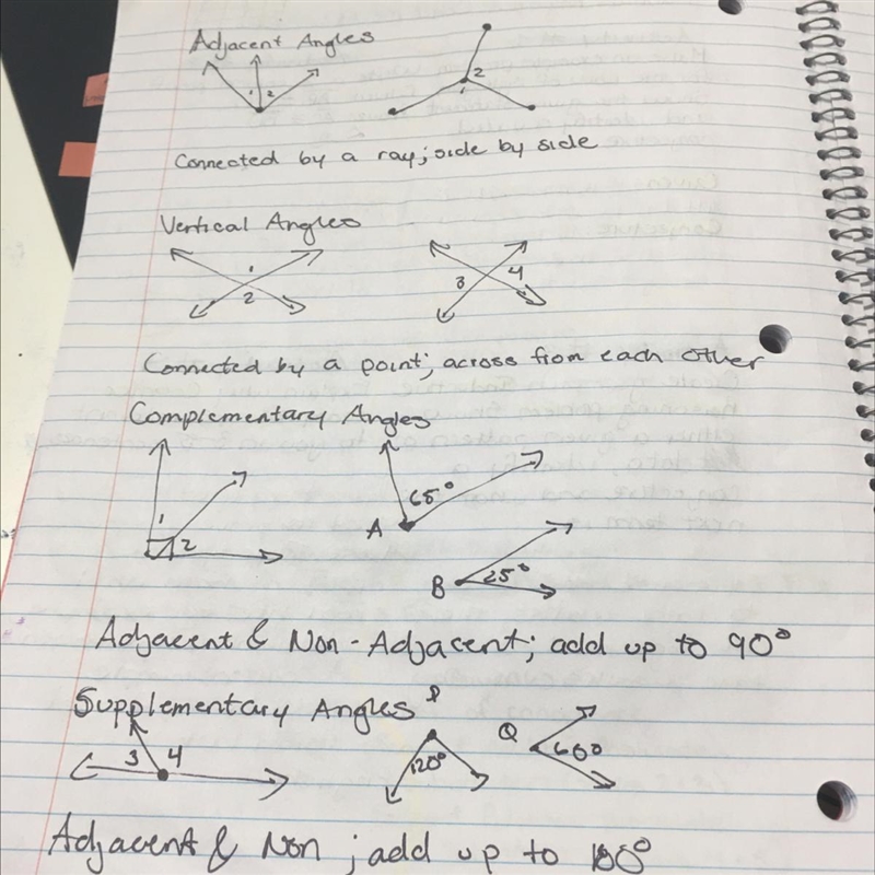 Easy geometry angles Please help I’m rly stuck!! Show work!-example-1