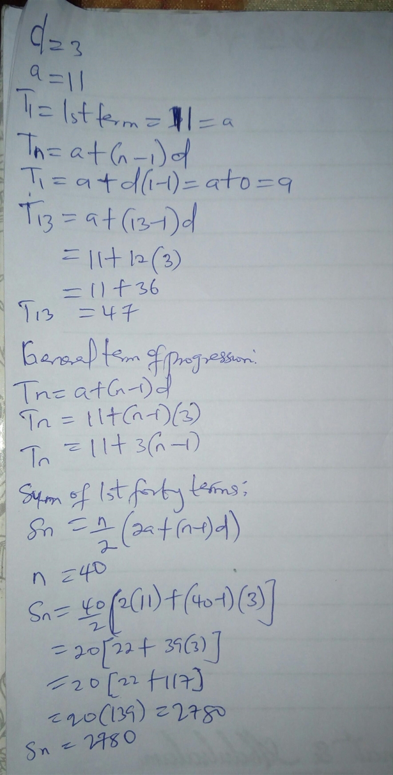 Halla el término trigésimo de la progresión aritmética de diferencia 3 y primer t-example-1