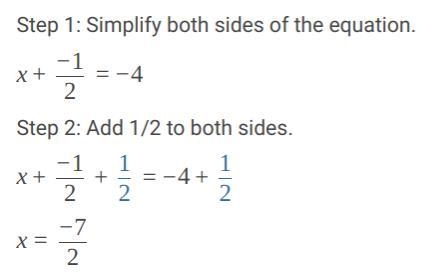 What is the correct answer to x-3/6=-4 with steps.-example-1