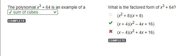 What is the factored form of x3+ 64?-example-1