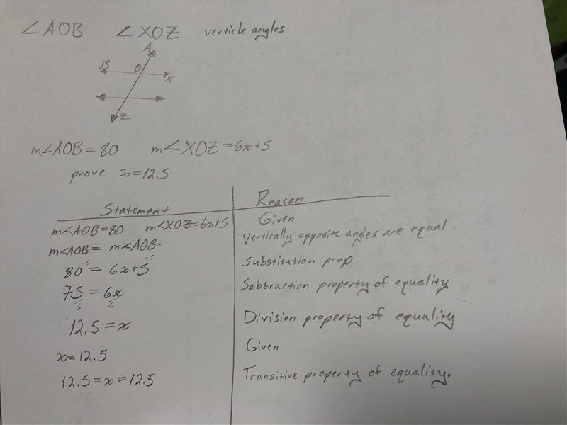 Write the two-column proof from start to finish.-example-1