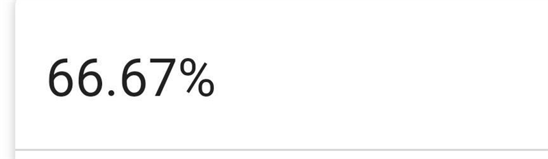 2/3 converted to a decimal then to percent-example-1