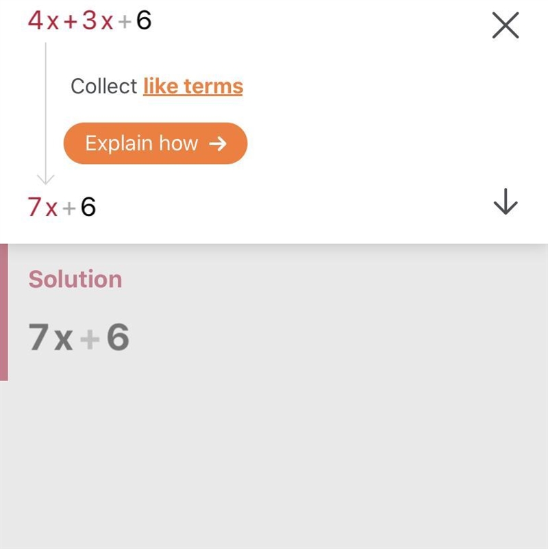 How do you solve 4x+3(x+2)-example-1