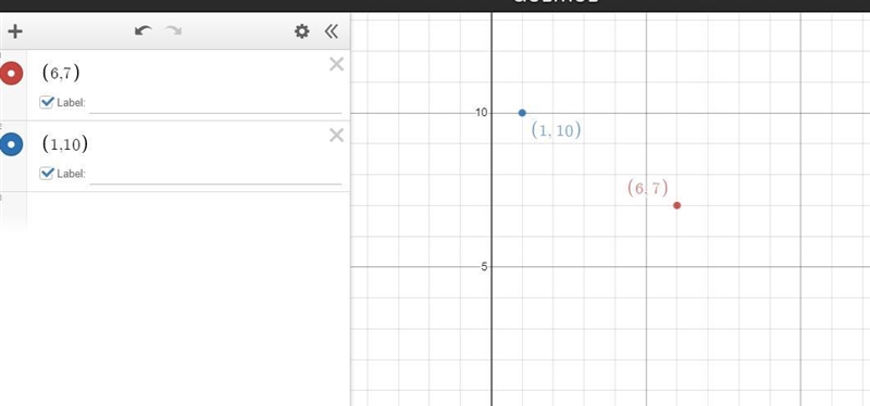 What is the image point of (6, 7) after a translation left 5 units and up 3 units-example-1