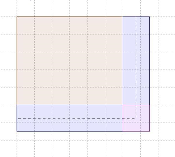 The figure below represents a play space that Logan fenced in for his dog. 10 ft - 12 ft-example-1