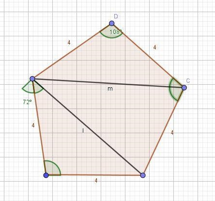 Draw a regular pentagon so that it has a perimeter of 20 cm. Use the Regular Polygon-example-2