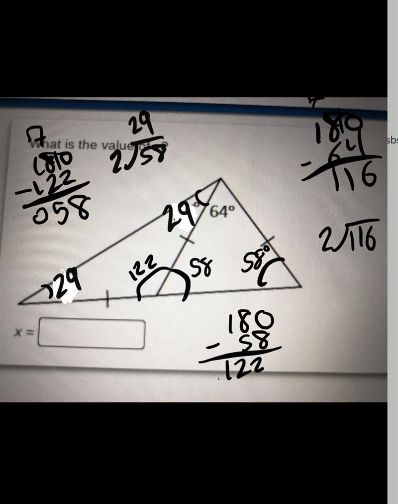 What’s the value of x ?-example-1