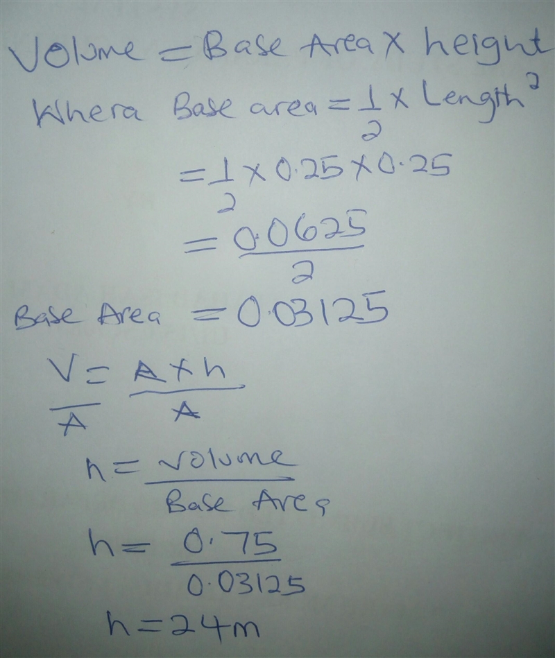 The base of a right triangular prism is a a right isosceles triangle whose equal sides-example-1