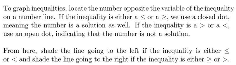 Describe a situation that you could represent with an inequality, then write the inequality-example-1