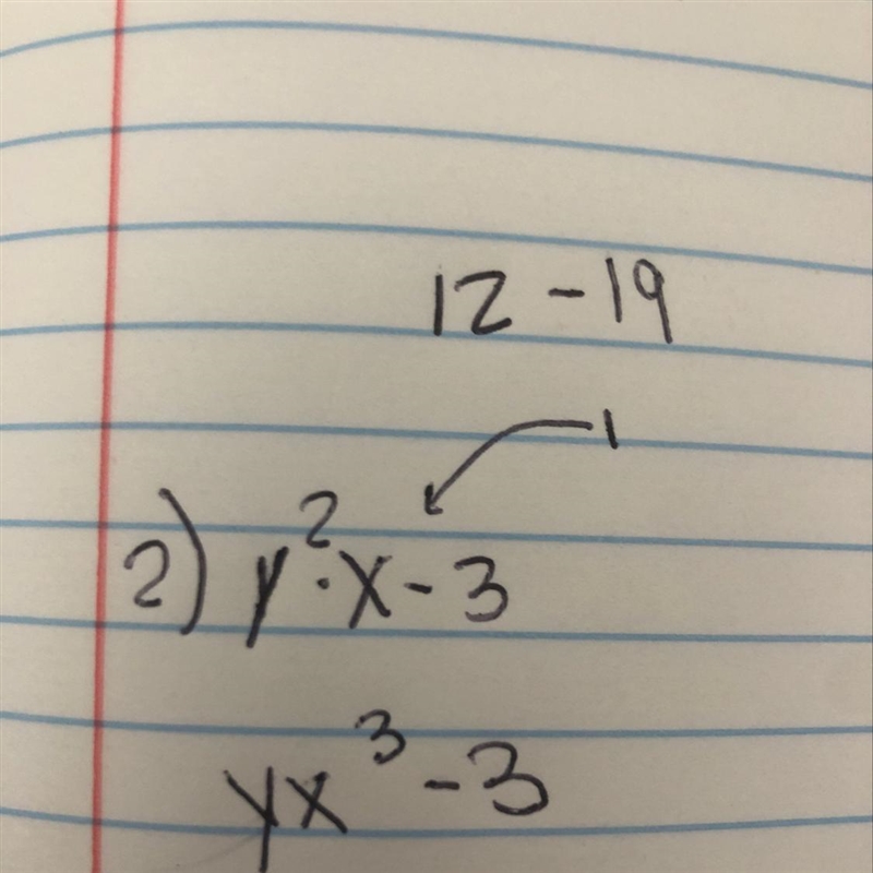 2) y2x-3 what is the answer-example-1