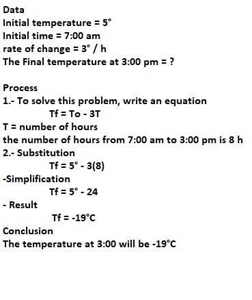 The temps tire in anchorage alaska at 7:00 am was 5 degrees Celsius .If the temperature-example-1