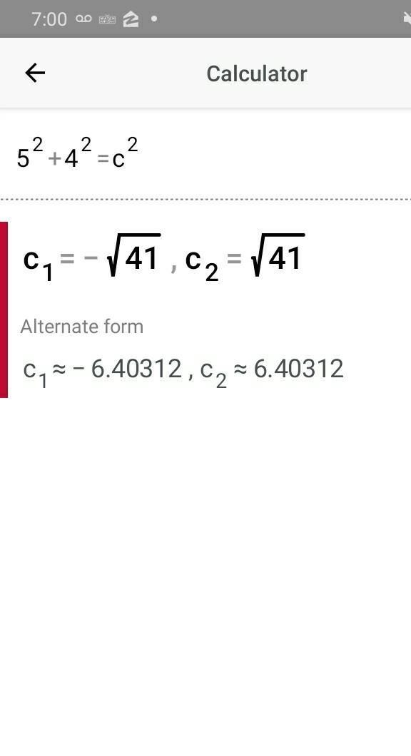 Find the third side in simplest radical form:-example-1