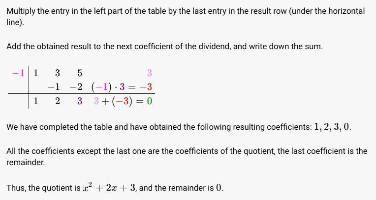 Given a polynomial and one of its factors, find the remaining factors of the polynomial-example-2