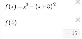 Evaluate the expression x^3 - (3 + x)^2x 3 −(3+x) 2 x, cubed, minus, left parenthesis-example-1