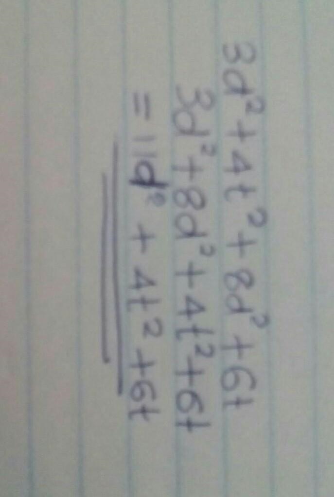 3d²+4t²+8d²+6t Fully Simplify ​-example-1