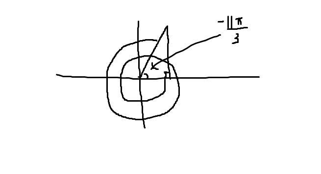 Find an angle in the normal range (0 degrees to 360 degrees, or 0 to 2pi radians) whose-example-1