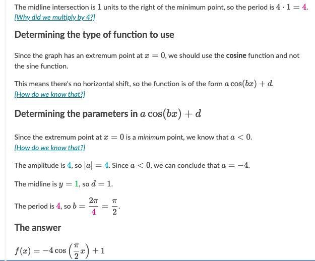 the graph of a sinusoidal function has a minimum point at (0,-3) and then intersects-example-1