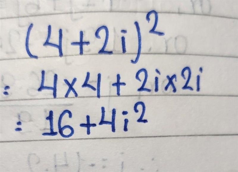 Simplify: (4 + 2i) 2-example-1