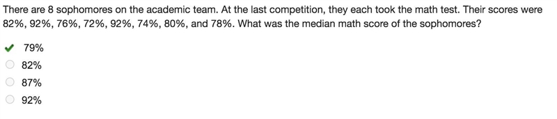 There are 8 sophomores on the academic team. At the last competition, they each took-example-1