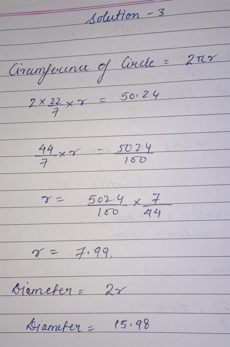 1.Find the area of a circle with the radius of 48mm 2. Find the area of a circle with-example-2