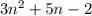 What is the nth term rule of the quadratic sequence below? 6, 20, 40, 66, 98, 136,...-example-1