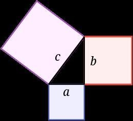 What is the pythagorean thereom? And how is it used to solve triangles-example-1