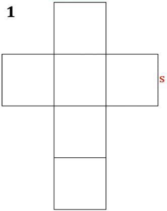 All the edges of a cube have the same length. Tony claims that the formula SA = 6s-example-1